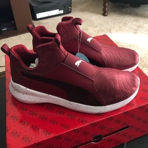 Puma Women's Rebel Mid Speckle Ankle-High Trainers